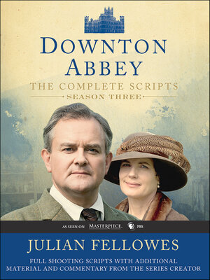cover image of Downton Abbey Script Book Season 3